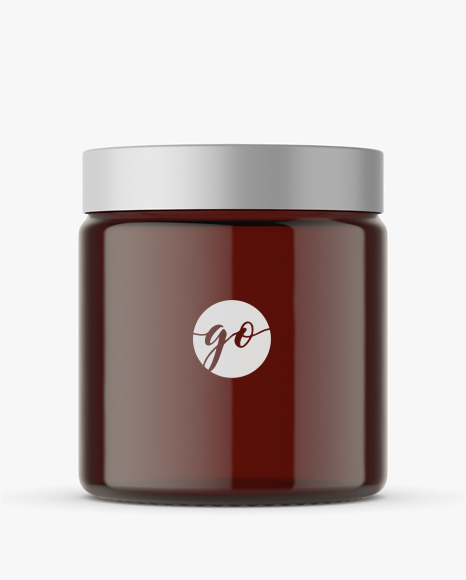 Download Amber Jar Mockup Cosmetics Jars Jars Pharmacy Go Mockups